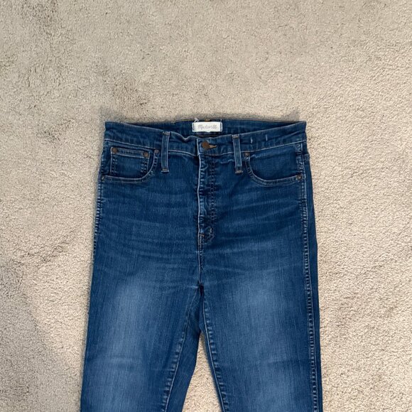 Madewell Indigo Skinny Jeans – Size 30 – Classic High-Quality Staple - Picture 2 of 6